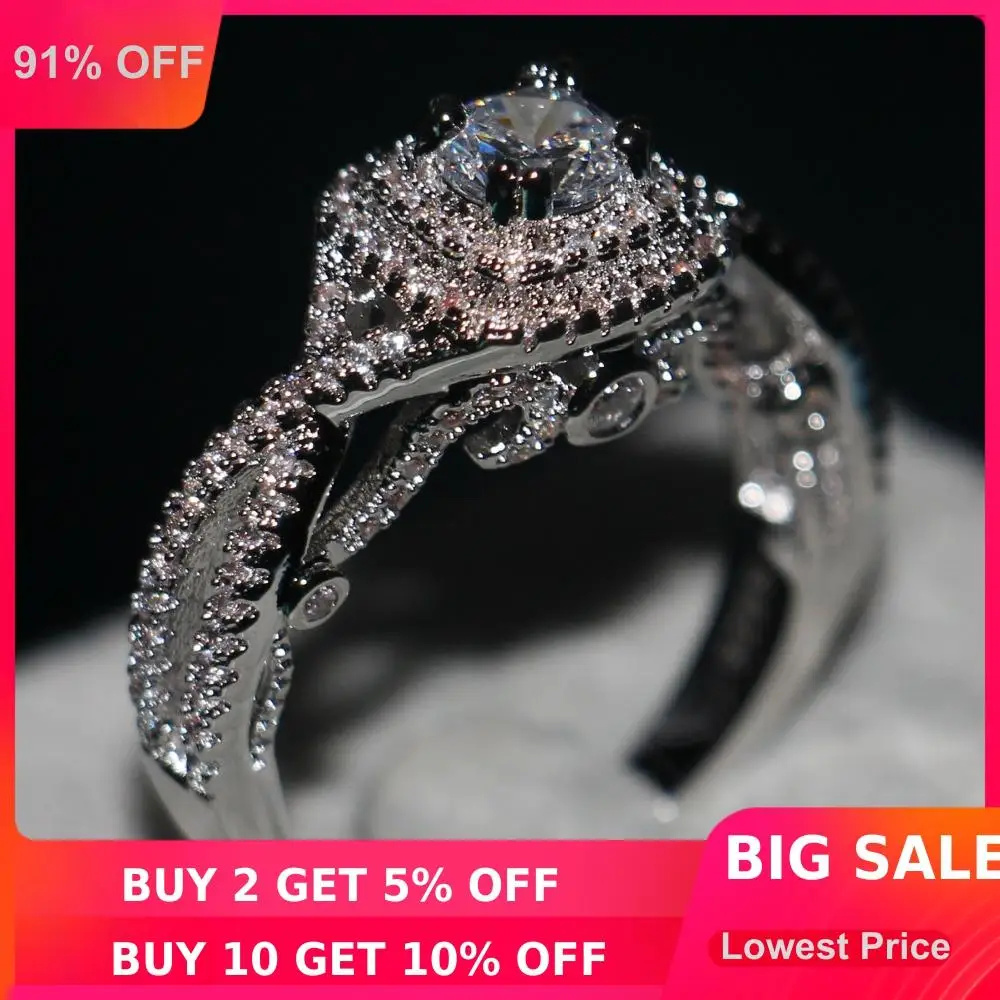choucong Valuable Jewelry Genuine 1ct Stone 5A Zircon Cz 925 Sterling Silver Women Engagement Wedding Band Ring
choucong Valuable Jewelry Genuine 1ct Stone 5A Zircon Cz 925 Sterling Silver Women Engagement Wedding Band Ring