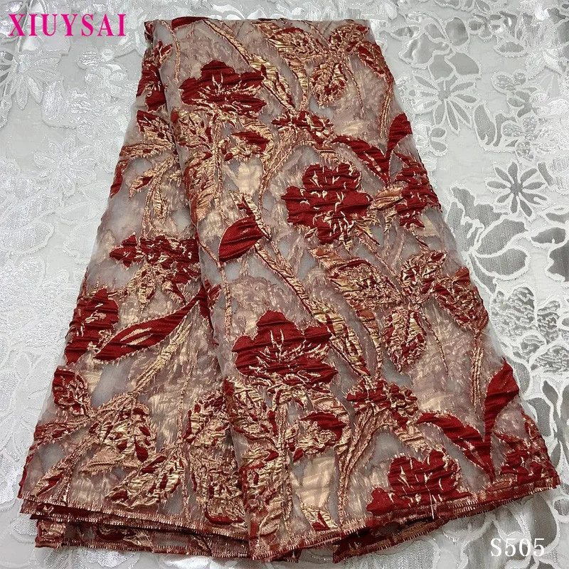 Latest Jacquard Fabric Brocade Lace Selling African Tulle Net Lace Fabric Brocade Fabric for Nigerian Wedding P894
Latest Jacquard Fabric Brocade Lace Selling African Tulle Net Lace Fabric Brocade Fabric for Nigerian Wedding P894