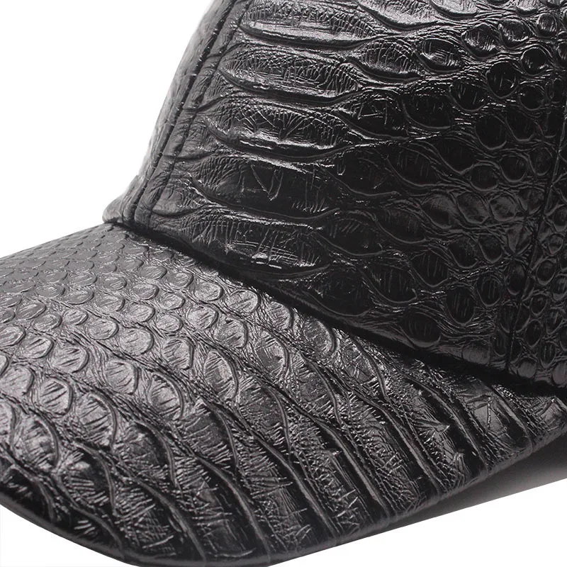 High quality leather Alligator Pattern like baseball cap, suitable for middle-aged sunscreen cap
High quality leather Alligator Pattern like baseball cap, suitable for middle-aged sunscreen cap