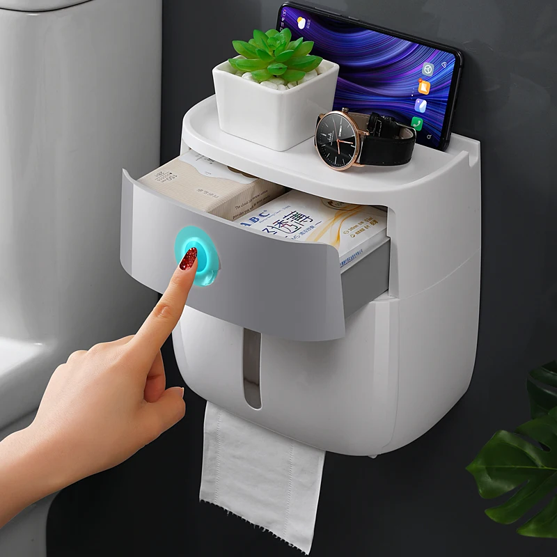Portable Toilet Paper Holder Plastic Waterproof Paper Dispenser For Toilet Home Storage Box Bathroom Accessories
Portable Toilet Paper Holder Plastic Waterproof Paper Dispenser For Toilet Home Storage Box Bathroom Accessories