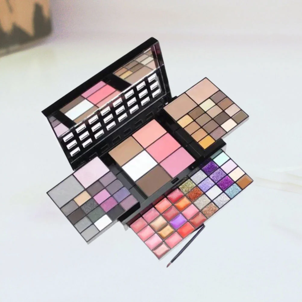 74 Color Eye Shadow Makeup Plate Lip Gloss Blush Foundation Cream Sequins Makeup Set for Woman
74 Color Eye Shadow Makeup Plate Lip Gloss Blush Foundation Cream Sequins Makeup Set for Woman