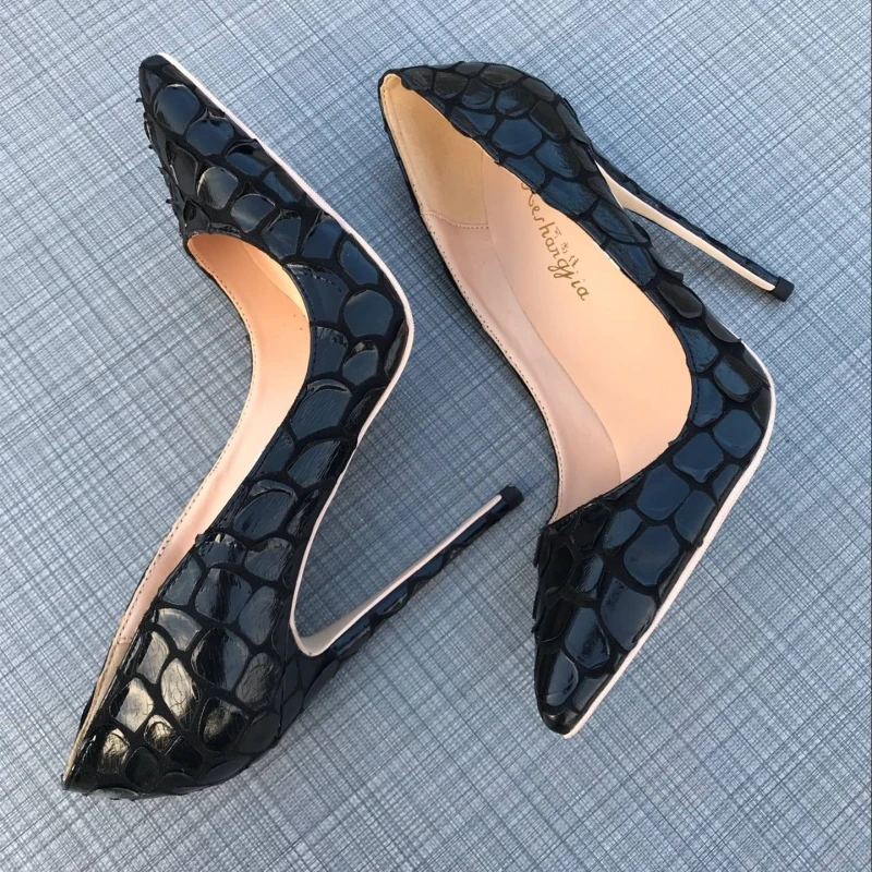 Shallow Mouth Pointed Shoes 12cm Party Shoes Wedding Banquet Shoes Bridal Shoes Black Brand New High Heel Sexy Lace Thin Heels
Shallow Mouth Pointed Shoes 12cm Party Shoes Wedding Banquet Shoes Bridal Shoes Black Brand New High Heel Sexy Lace Thin Heels