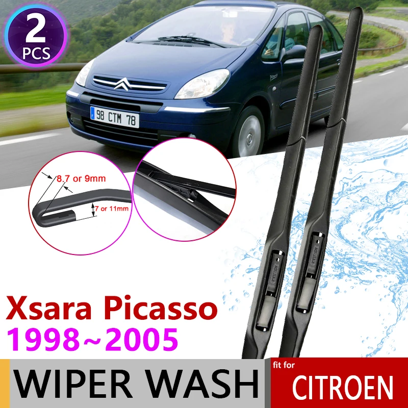 Car Wiper Blade Windscreen for Citroen Xsara Picasso 1998~2005 Front Windshield Wipers Car Accessories ( NOT SIDE PIN ) 2004
Car Wiper Blade Windscreen for Citroen Xsara Picasso 1998~2005 Front Windshield Wipers Car Accessories ( NOT SIDE PIN ) 2004