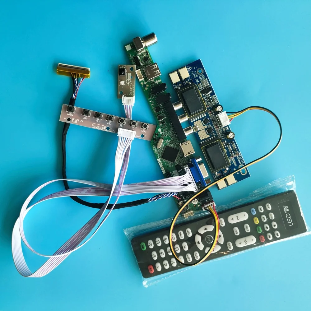 Kit for M170EN04 Remote Panel Monitor 1280x1024 30pin Controller Board TV USB HDMI VGA AV Audio 4 lamps Display LVDS Screen 17"
Kit for M170EN04 Remote Panel Monitor 1280x1024 30pin Controller Board TV USB HDMI VGA AV Audio 4 lamps Display LVDS Screen 17"