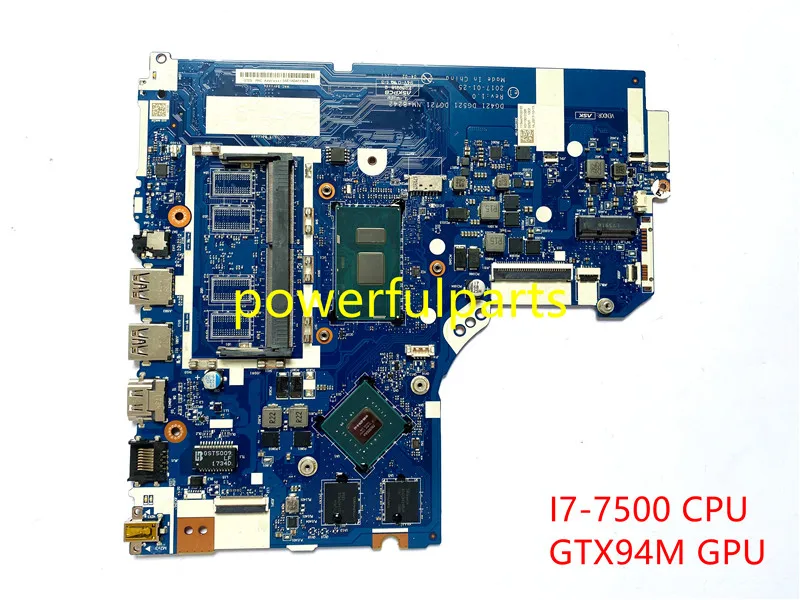Материнская плата для ноутбука lenovo 520-15IKB 320-15ISK, 100% рабочий процессор SR341, рабочий процессор 940MX GPU DG421 DG521 DG721
Материнская плата для ноутбука lenovo 520-15IKB 320-15ISK, 100% рабочий процессор SR341, рабочий процессор 940MX GPU DG421 DG521 DG721