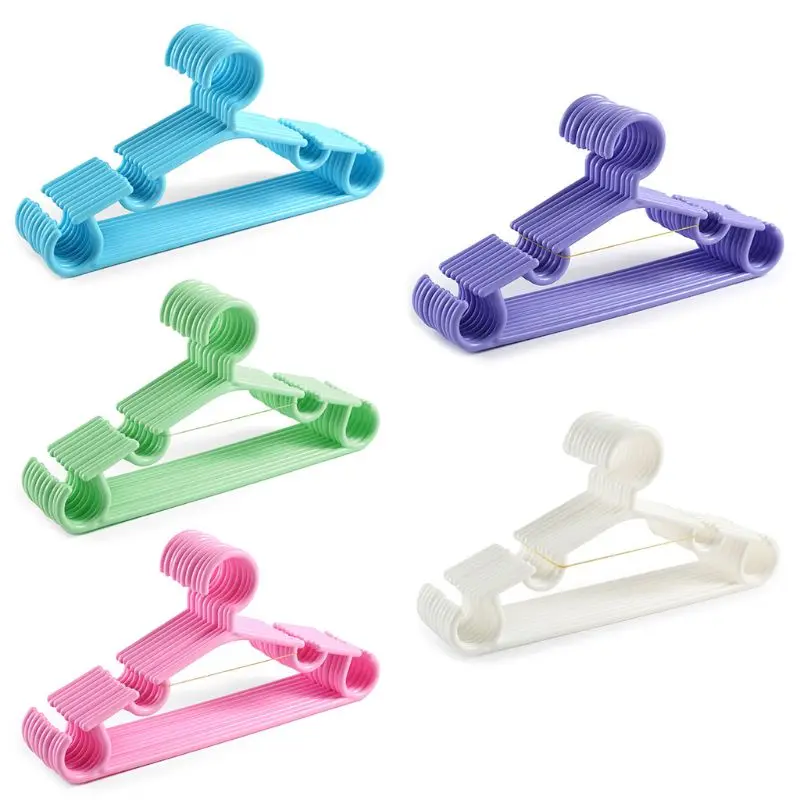 10Pcs/Set Portable Children Clothes Hanger Toddler Baby Coat Plastic Hanger Hook 4X7A
10Pcs/Set Portable Children Clothes Hanger Toddler Baby Coat Plastic Hanger Hook 4X7A