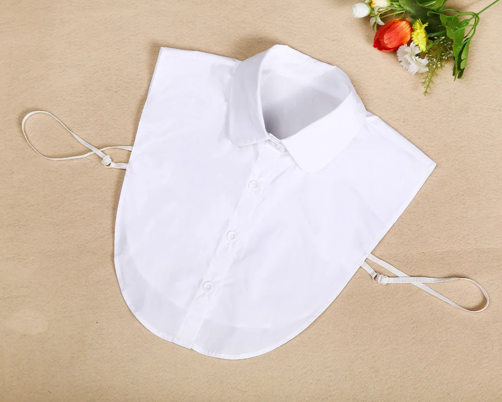 Classic Denim blue Women Detachable Lapel Fake Collar Cute Doll Ruffles Lace Splicing Button Down False Half Shirt Blouse Tops
Classic Denim blue Women Detachable Lapel Fake Collar Cute Doll Ruffles Lace Splicing Button Down False Half Shirt Blouse Tops