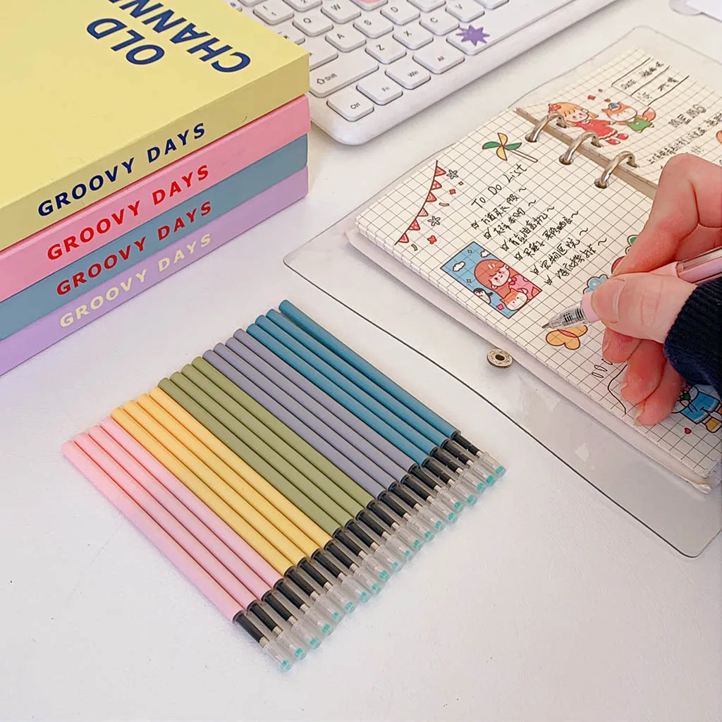 100% Brand New and High Quality 0.5mm Refill Black Gel Pen Signature Writing Tool Office School Stationery Student Gifts
100% Brand New and High Quality 0.5mm Refill Black Gel Pen Signature Writing Tool Office School Stationery Student Gifts
