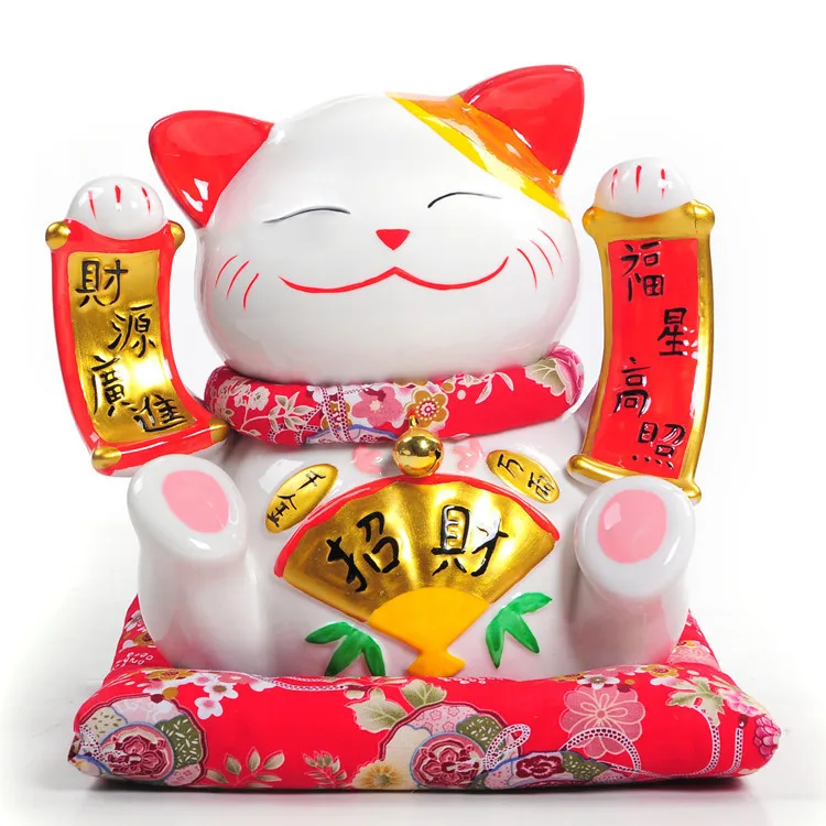 CERAMIC 9 INCH LARGE FORTUNE DOUBLE LUCKY CAT ORNAMENTS ORNAMENTS GIFT PROMOTION PIGGY CAT
CERAMIC 9 INCH LARGE FORTUNE DOUBLE LUCKY CAT ORNAMENTS ORNAMENTS GIFT PROMOTION PIGGY CAT