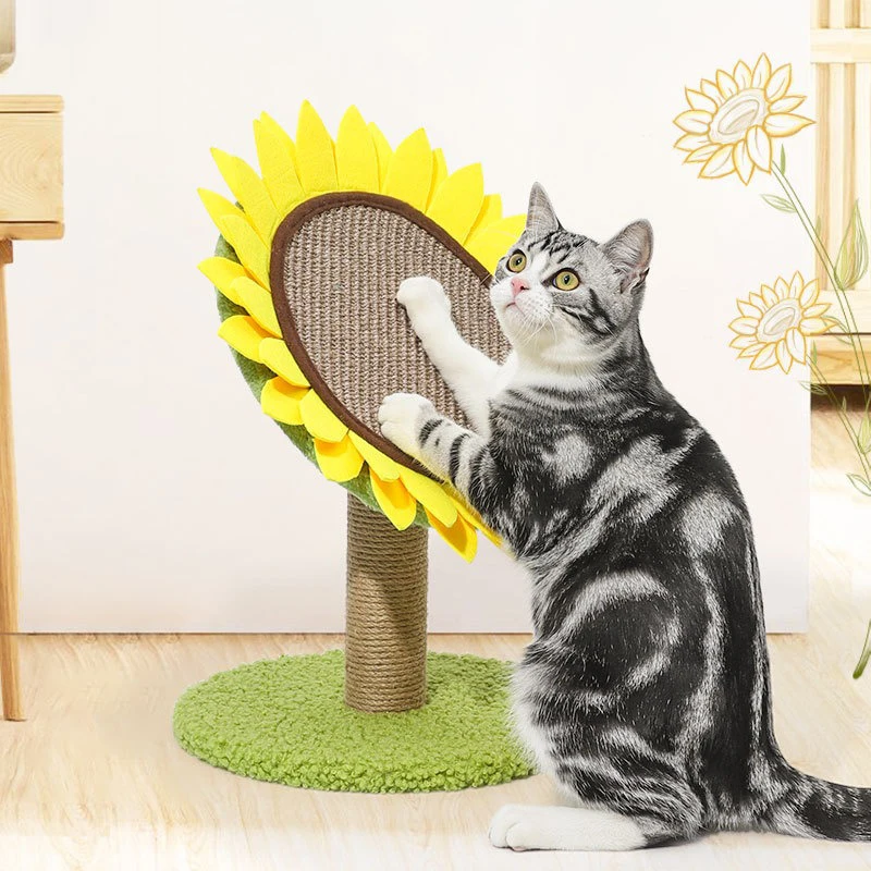 Sisal Solid Wood Round Sunflower Pet Scratching Board Climbing Grinding Claw Cat Toys
Sisal Solid Wood Round Sunflower Pet Scratching Board Climbing Grinding Claw Cat Toys