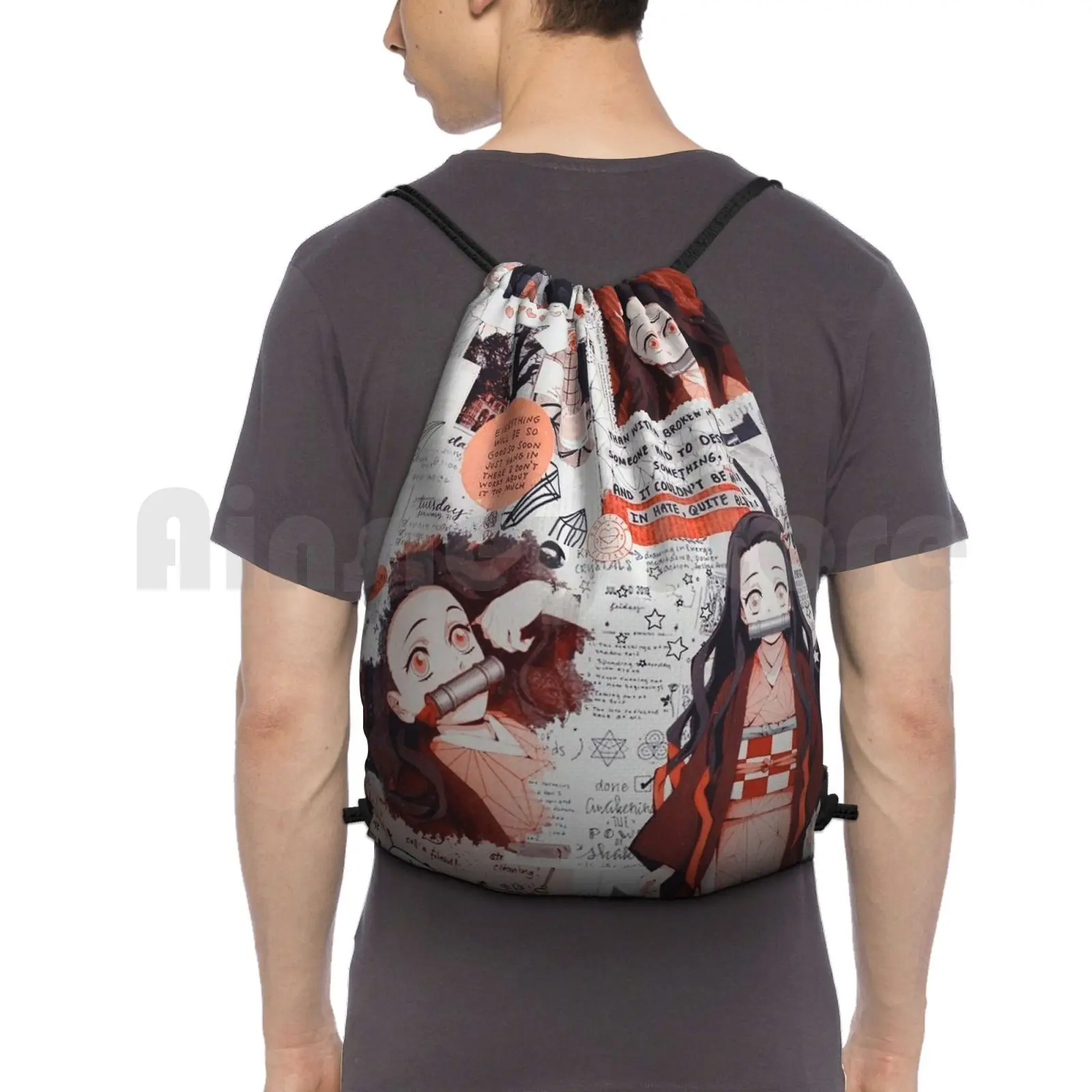 Kamado Nezuko Backpack Drawstring Bag Riding Climbing Gym Bag Demon Kimetsu No Yaiba Kamado Kamado Nezuko Nezuko Tanjiro
Kamado Nezuko Backpack Drawstring Bag Riding Climbing Gym Bag Demon Kimetsu No Yaiba Kamado Kamado Nezuko Nezuko Tanjiro