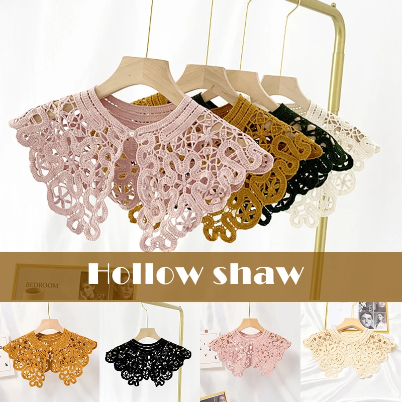 Women's Collar Shawl Pure Color Detachable Shirt Blouse Sweatshirt Accessories LL@17
Women's Collar Shawl Pure Color Detachable Shirt Blouse Sweatshirt Accessories LL@17