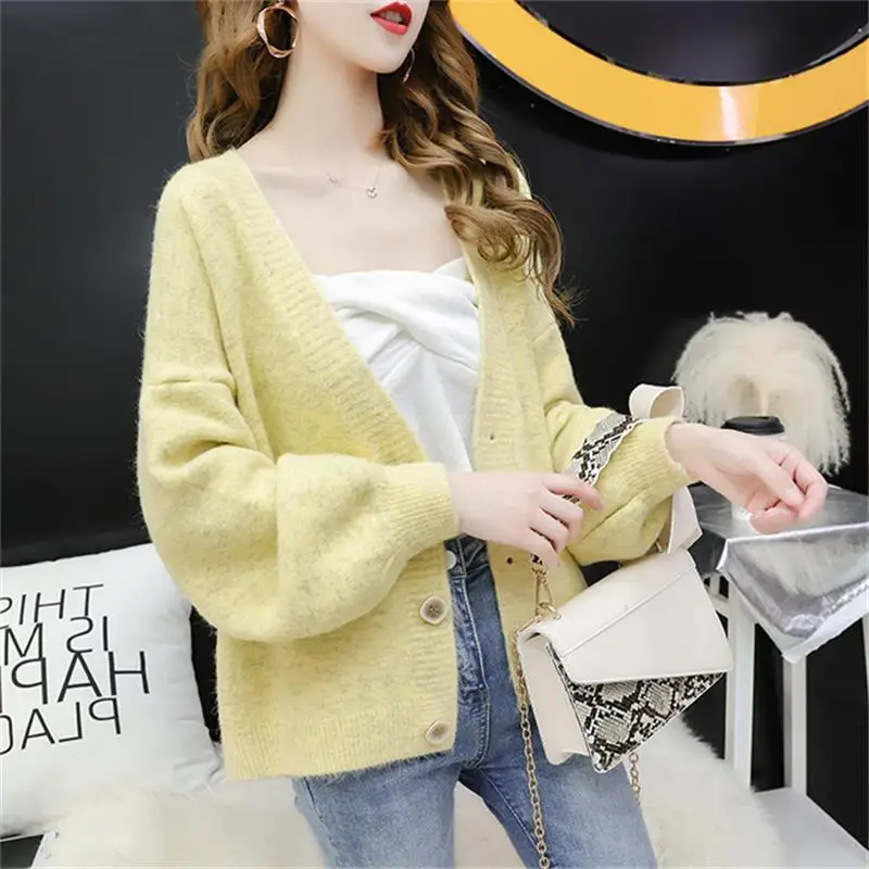 Fashion Knitting 2021 Women Cardigans Tops Cashmere Casual Sweater Jacket Chic Tops Woman's Cardigans Jersey Knit Fmelae Ladies
Fashion Knitting 2021 Women Cardigans Tops Cashmere Casual Sweater Jacket Chic Tops Woman's Cardigans Jersey Knit Fmelae Ladies