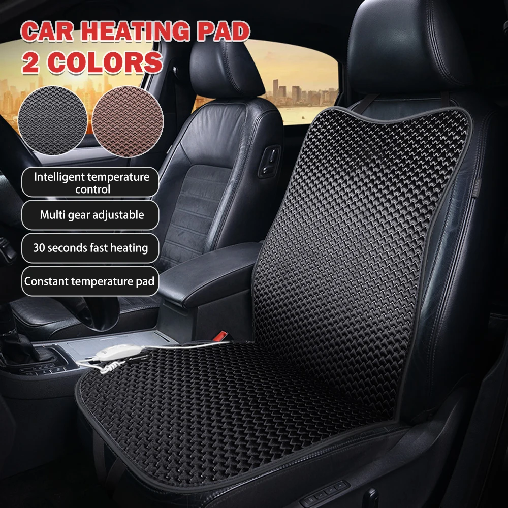 New Arrivals Car Heating Cushion 12V/24V Fiber Front Single Seat Car Thermostatic Seat Cushion Heated Car Seat Covers
New Arrivals Car Heating Cushion 12V/24V Fiber Front Single Seat Car Thermostatic Seat Cushion Heated Car Seat Covers