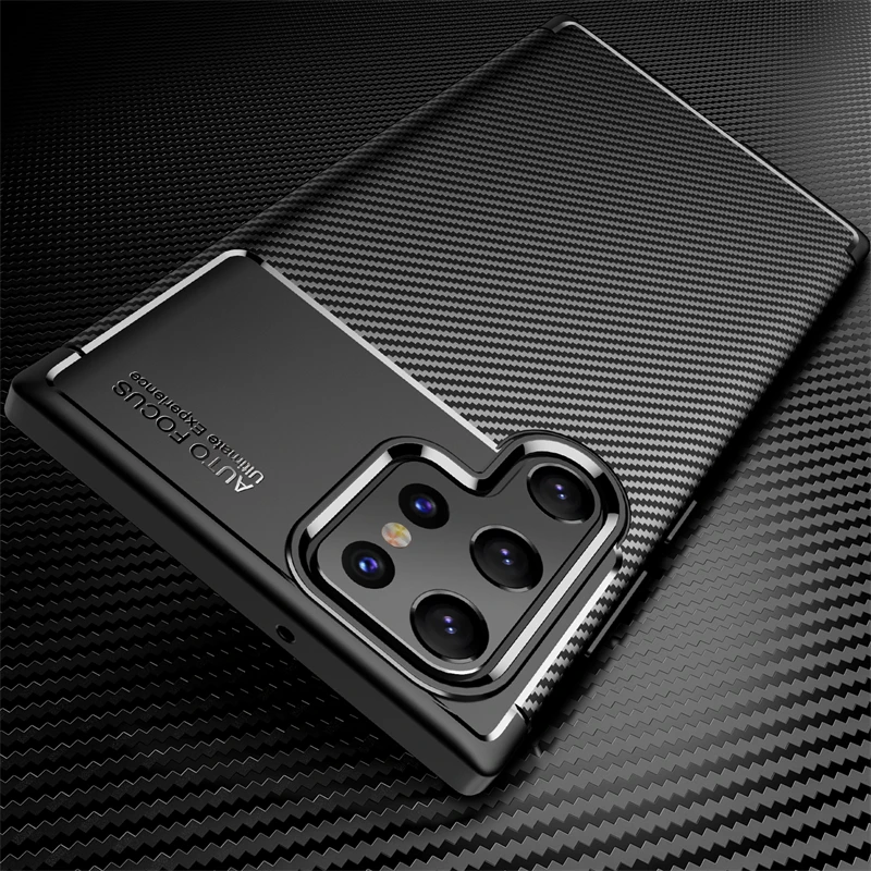 Ультратонкий силиконовый чехол-бампер из углеродного волокна для Samsung Galaxy S22
Ультратонкий силиконовый чехол-бампер из углеродного волокна для Samsung Galaxy S22