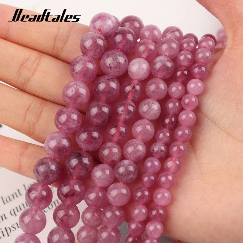 Round Loose jade 6/8/10mm Natural Stone Beads Pink Tourmaline Stone beads For DIY Making Bracelet Necklace Jewelry Beadtales
Round Loose jade 6/8/10mm Natural Stone Beads Pink Tourmaline Stone beads For DIY Making Bracelet Necklace Jewelry Beadtales