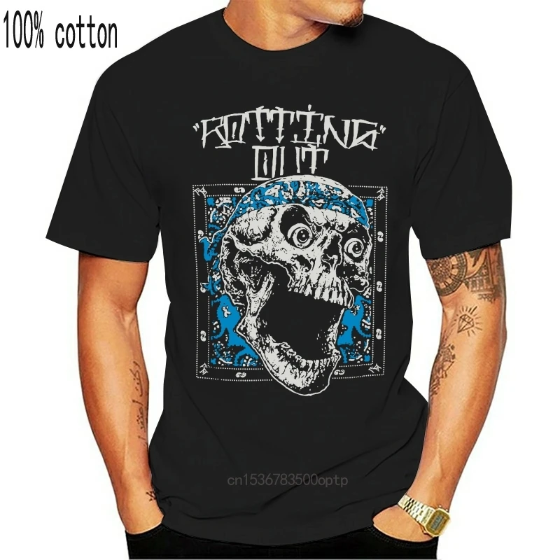 New Rotting Out Men's Skull Bandana T-shirt Black Men 2021 Brand Clothing Tees Casual Top Tee Fashion Men Printed T Shirts
New Rotting Out Men's Skull Bandana T-shirt Black Men 2021 Brand Clothing Tees Casual Top Tee Fashion Men Printed T Shirts