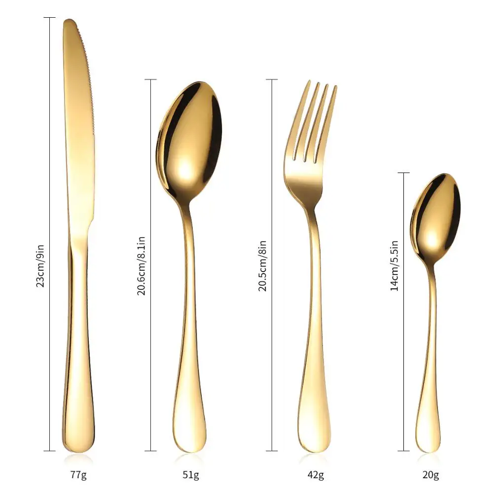 24PCS Gold Dinnerware Set Christmas tableware Gift Box Stainless Steel Tableware Set Knife Fork Spoon Dishwasher Flatware Set
24PCS Gold Dinnerware Set Christmas tableware Gift Box Stainless Steel Tableware Set Knife Fork Spoon Dishwasher Flatware Set