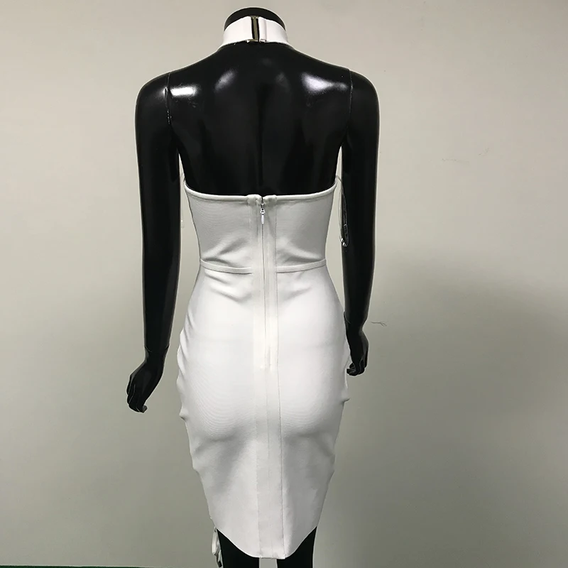Party Bodycon Bandage Dress Women 2020 New Sexy Backless Summer Dress Elegant Off Shoulder Hollow Out Pencil Dress
Party Bodycon Bandage Dress Women 2020 New Sexy Backless Summer Dress Elegant Off Shoulder Hollow Out Pencil Dress
