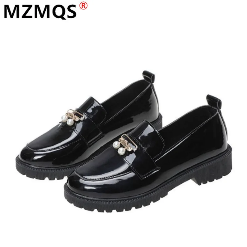 2021 New Spring Women's Flat Shoes Fashion Round Head Platform Casual Shoes Outdoor Comfortable Light Leather Flat Shoes Women
2021 New Spring Women's Flat Shoes Fashion Round Head Platform Casual Shoes Outdoor Comfortable Light Leather Flat Shoes Women