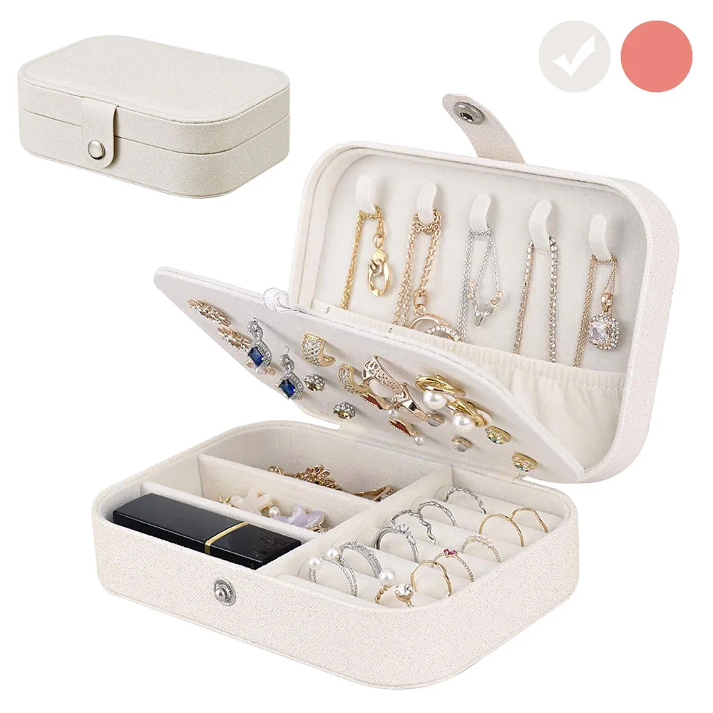 Decoration storage box jewelry exquisite small travel portable jewelry necklace ring earring earrings storage box
Decoration storage box jewelry exquisite small travel portable jewelry necklace ring earring earrings storage box