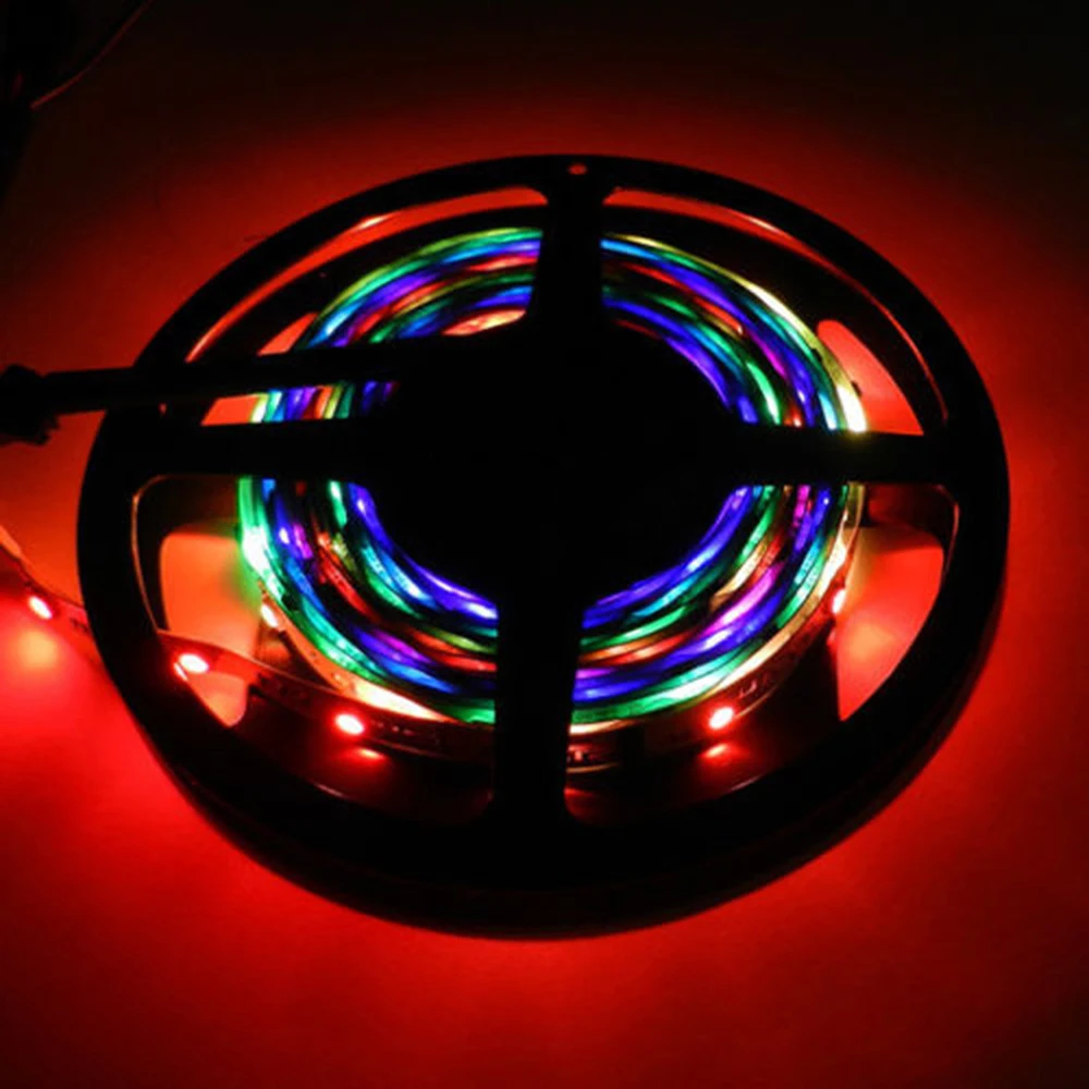 5M 150 LED RGB Multi 6803IC SMD 5050 Non-waterproof DC 12V Flexible Tape Led Ribbon Led Strip Light For Christmas
5M 150 LED RGB Multi 6803IC SMD 5050 Non-waterproof DC 12V Flexible Tape Led Ribbon Led Strip Light For Christmas