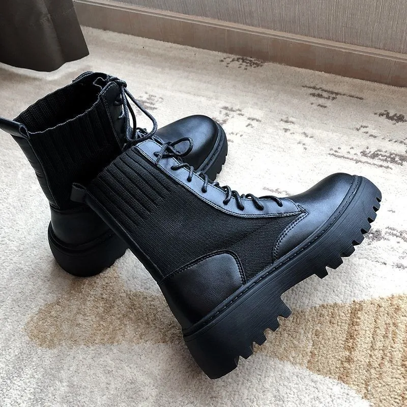 Women Thick Heel PlatfoAnkle Brm Shoes 2021 Autumn Winter Motorcycle Boots Ankle Boots for Woman Slip on Round Toe Fashion Boots
Women Thick Heel PlatfoAnkle Brm Shoes 2021 Autumn Winter Motorcycle Boots Ankle Boots for Woman Slip on Round Toe Fashion Boots