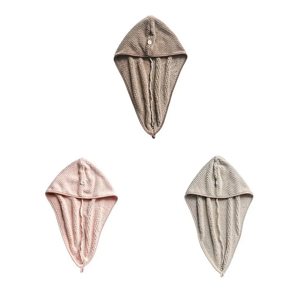 Cotton Dry Hair Cap Fast Drying Shower Towel Wrap Hat Bathroom Absorbent Quick Hair Bath Turban Microfiber Drying Cap Towel B9E1 
Cotton Dry Hair Cap Fast Drying Shower Towel Wrap Hat Bathroom Absorbent Quick Hair Bath Turban Microfiber Drying Cap Towel B9E1