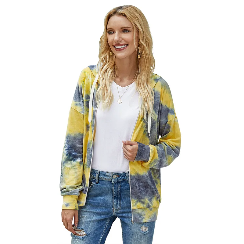 Women's Hoodies Spring Autumn Female Tie Dye Hooded Casual Sweatshirt Tops Harajuku d Ladies Hoodies
Women's Hoodies Spring Autumn Female Tie Dye Hooded Casual Sweatshirt Tops Harajuku d Ladies Hoodies