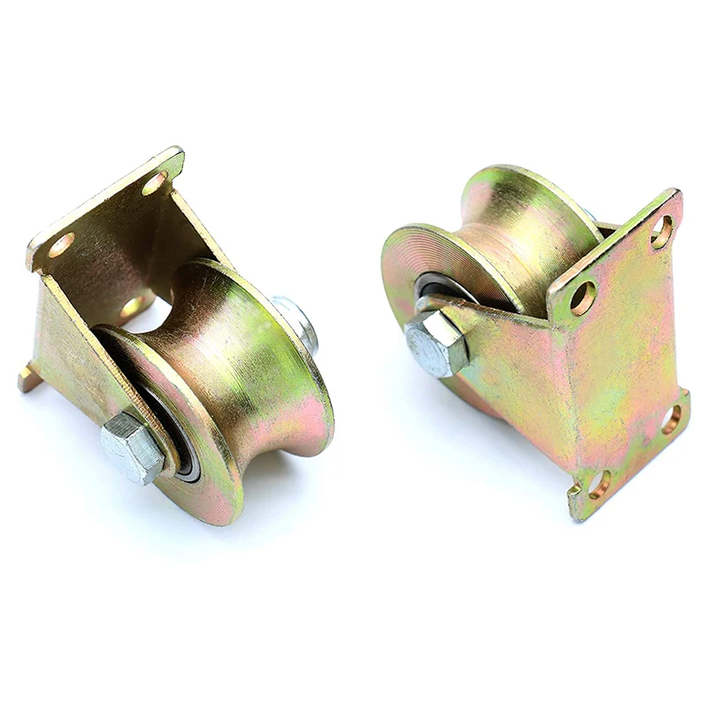 2 Pcs 2 inch U-Groove Track Wheel Sliding Door Roller for Inverted Track Rolling Gate Industrial Machines Wire Rope Rail
2 Pcs 2 inch U-Groove Track Wheel Sliding Door Roller for Inverted Track Rolling Gate Industrial Machines Wire Rope Rail