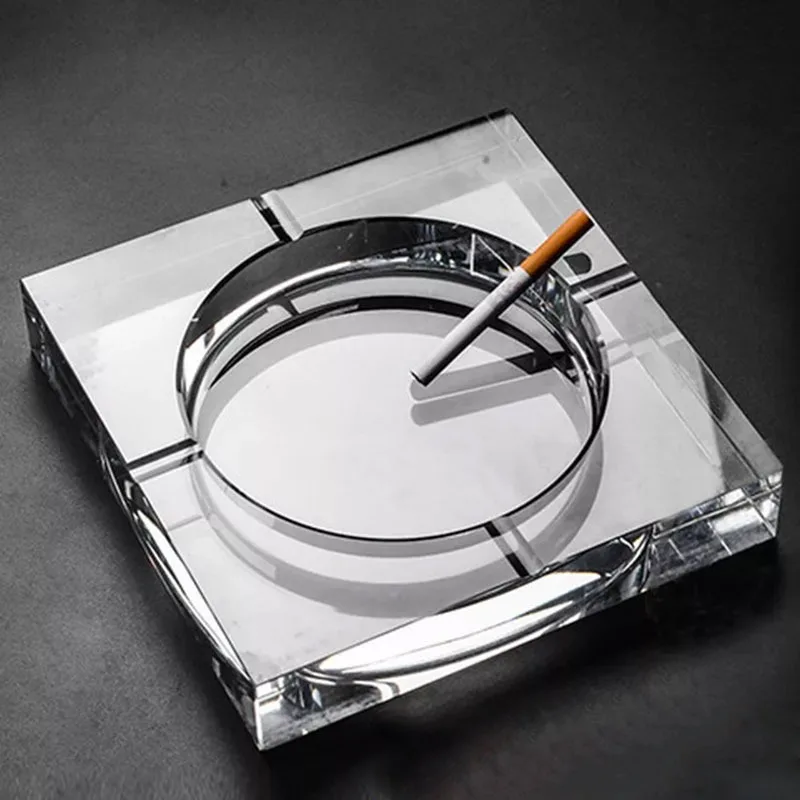 Crystal Glass Ash Tray Black/ Gold/Tranparent Square Shape Ashtray Cigar Smoking Accessory Household Office KTV Smoking Supply
Crystal Glass Ash Tray Black/ Gold/Tranparent Square Shape Ashtray Cigar Smoking Accessory Household Office KTV Smoking Supply