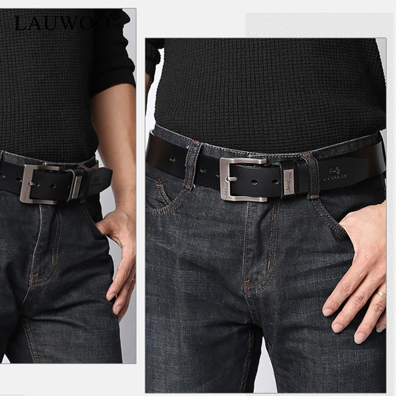 LAUWOO fashion mens casual genuine leather belt High quality cowhide retro buckle belt new design Brown Belts free shipping
LAUWOO fashion mens casual genuine leather belt High quality cowhide retro buckle belt new design Brown Belts free shipping