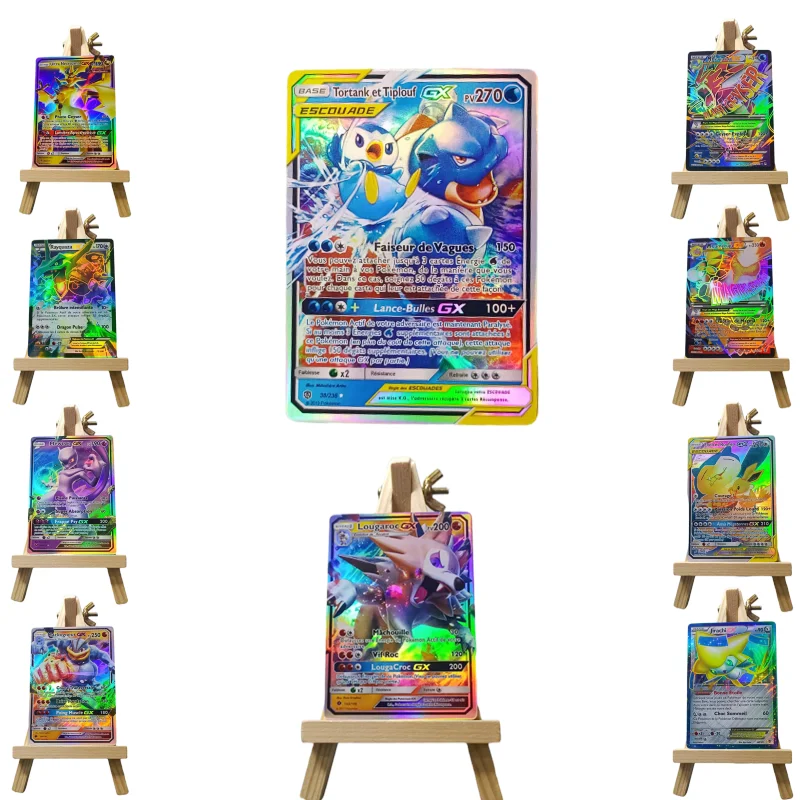 10 Pieces Pokemon GX EX Flash Card Best Selling Children's Fighting English Version Label Game Team Shiny Card Mian Postage
10 Pieces Pokemon GX EX Flash Card Best Selling Children's Fighting English Version Label Game Team Shiny Card Mian Postage