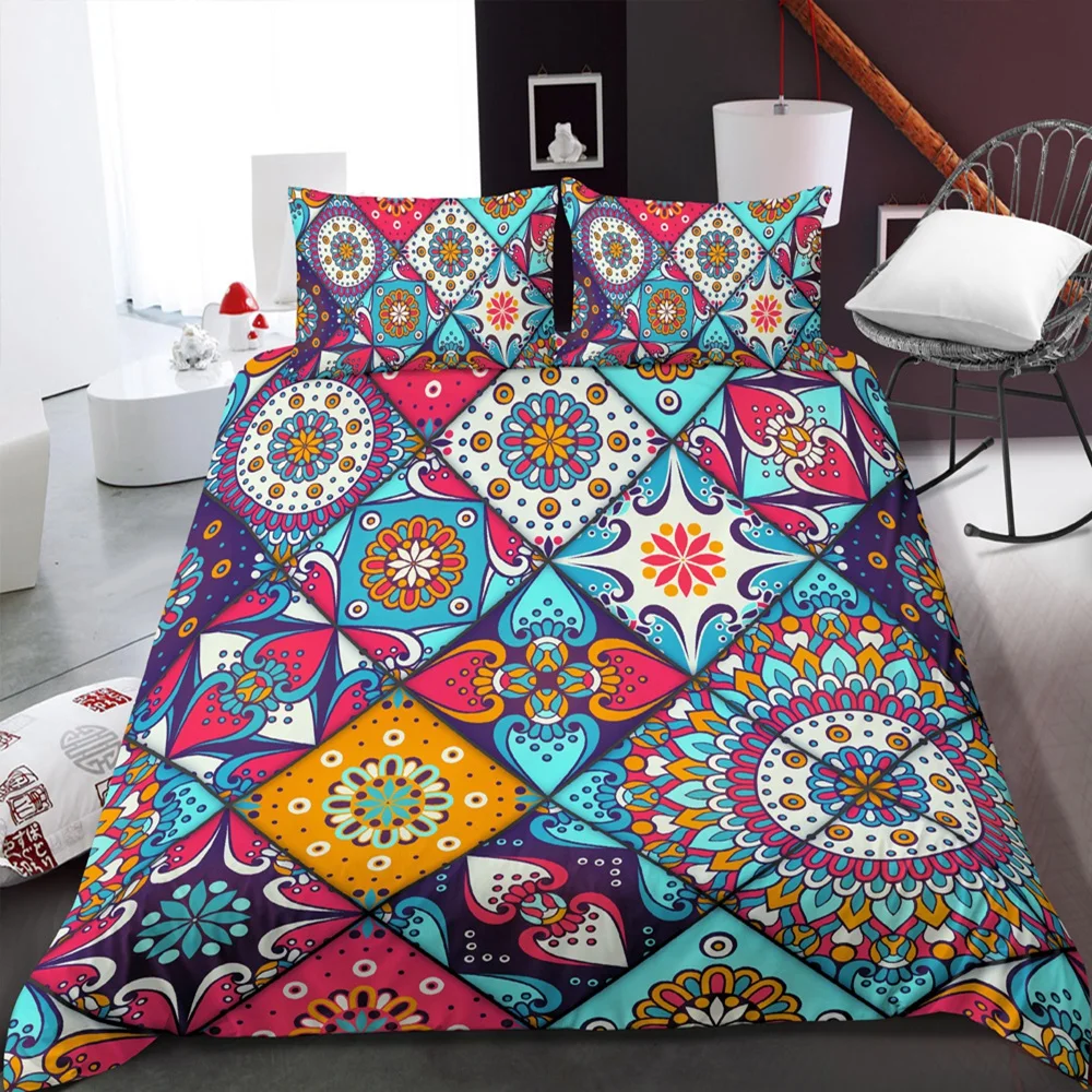 9 Style Print Bohemian Comforter Bedding Sets Mandala Duvet Cover Set Pillowcase Live Room Furniture Euro King Queen
9 Style Print Bohemian Comforter Bedding Sets Mandala Duvet Cover Set Pillowcase Live Room Furniture Euro King Queen