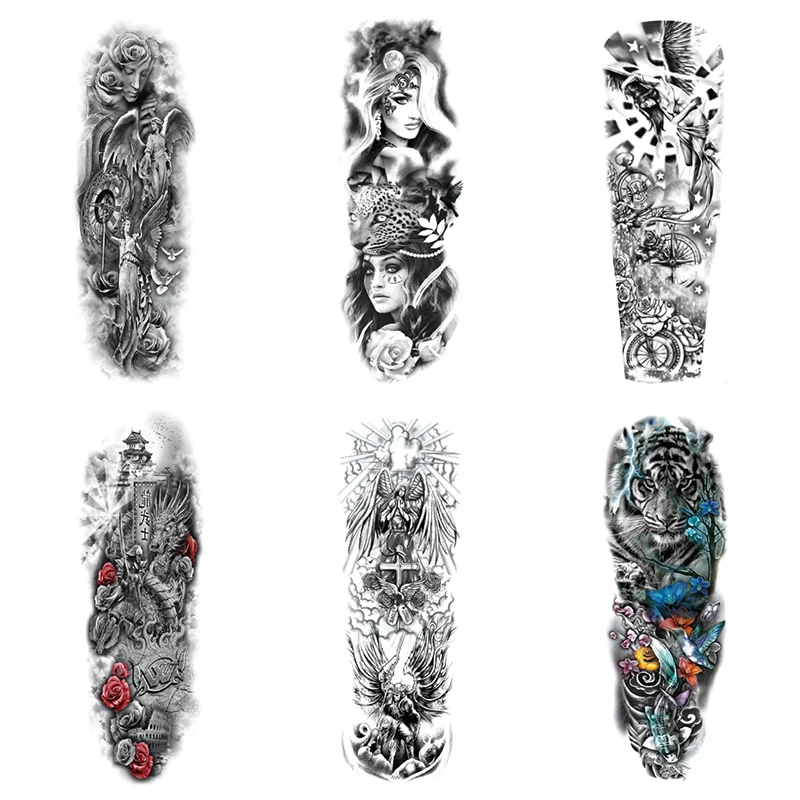 Tattoo Sticker Simulation Disposable Safety Material Waterproof Long Lasting Full Arm Personality
Tattoo Sticker Simulation Disposable Safety Material Waterproof Long Lasting Full Arm Personality