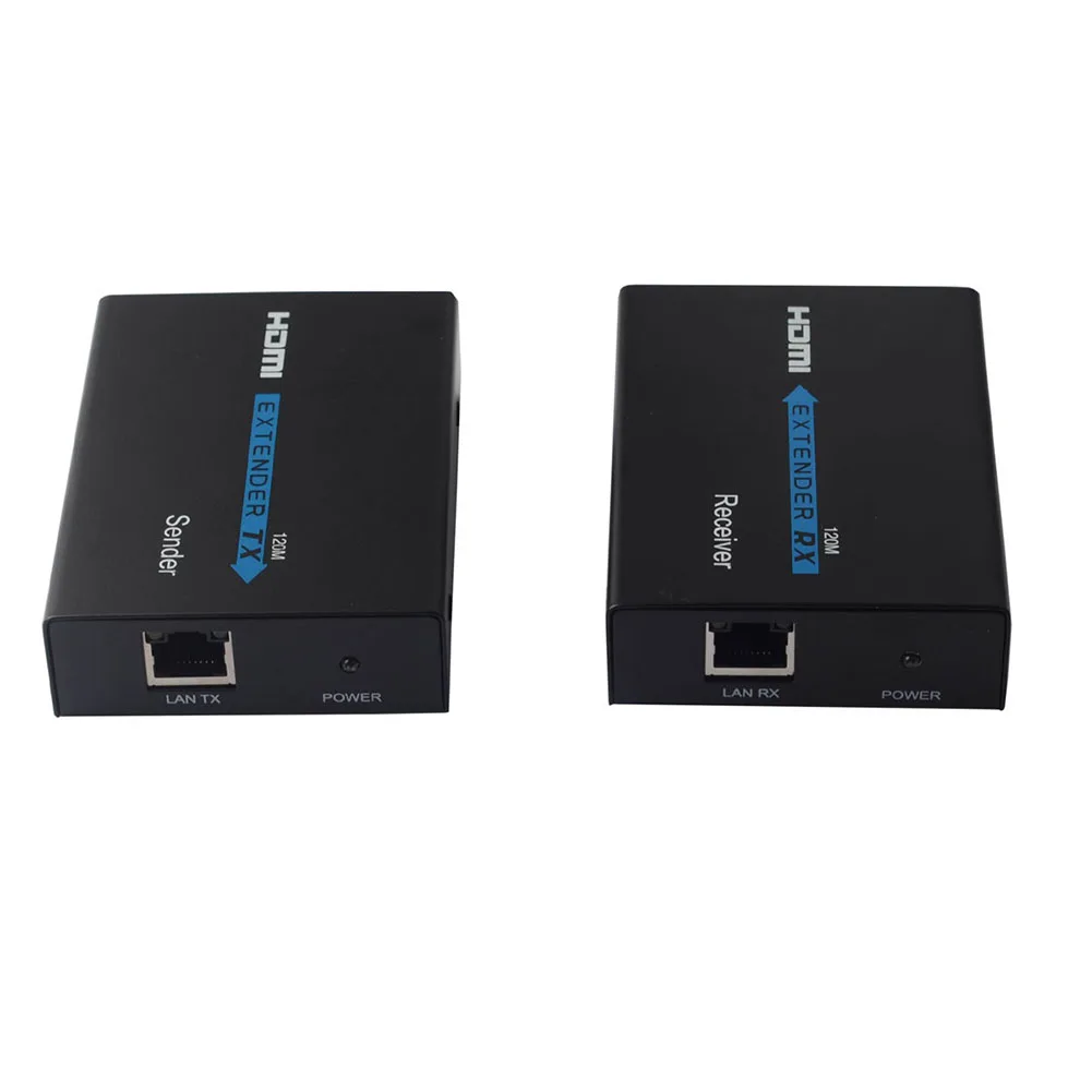 120m 1080P Transmitter Receiver Infrared for Extender CAT5E/6 Cable Electronic Network TCP/IP Router Ethernet Signal Wire
120m 1080P Transmitter Receiver Infrared for Extender CAT5E/6 Cable Electronic Network TCP/IP Router Ethernet Signal Wire