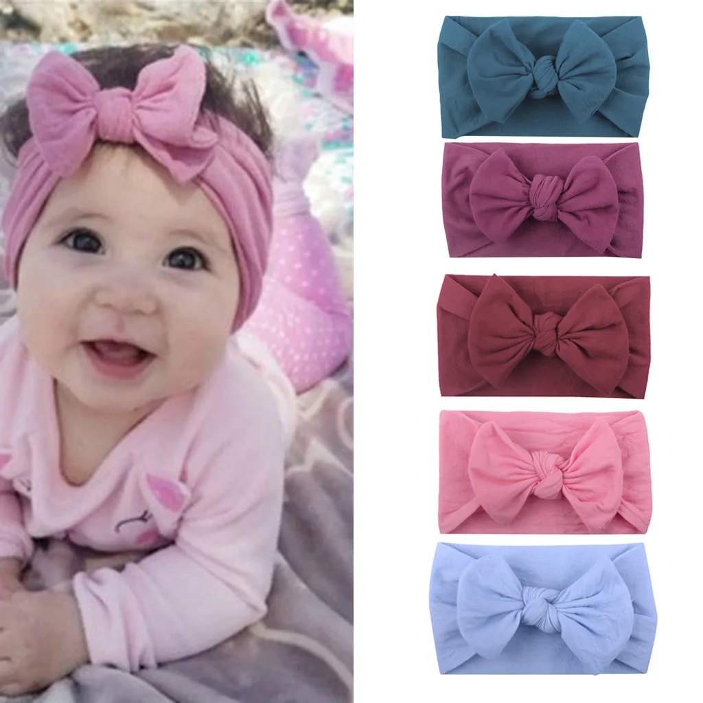 Girls Baby Toddler Turban Solid Headband Hair Band Bow 5PCS Accessories Headwear Hair Accessories For Children Newborn #F
Girls Baby Toddler Turban Solid Headband Hair Band Bow 5PCS Accessories Headwear Hair Accessories For Children Newborn #F