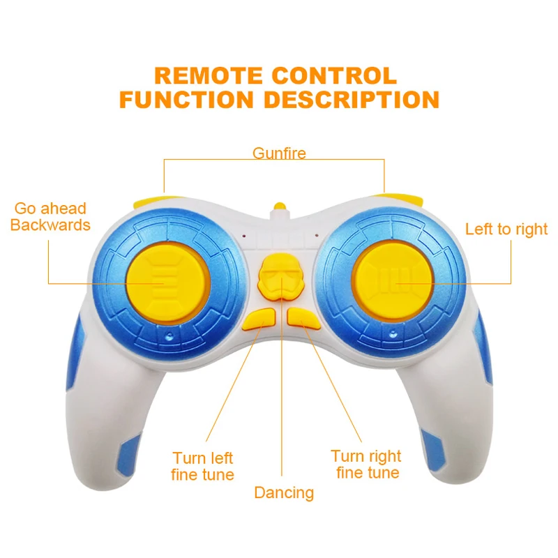 RC BB 8 Robot 2.4G Remote Control With Sound Action Figure Upgrade Intelligent BB8 Ball Droid Robot BB-8 Model Toys For Children
RC BB 8 Robot 2.4G Remote Control With Sound Action Figure Upgrade Intelligent BB8 Ball Droid Robot BB-8 Model Toys For Children