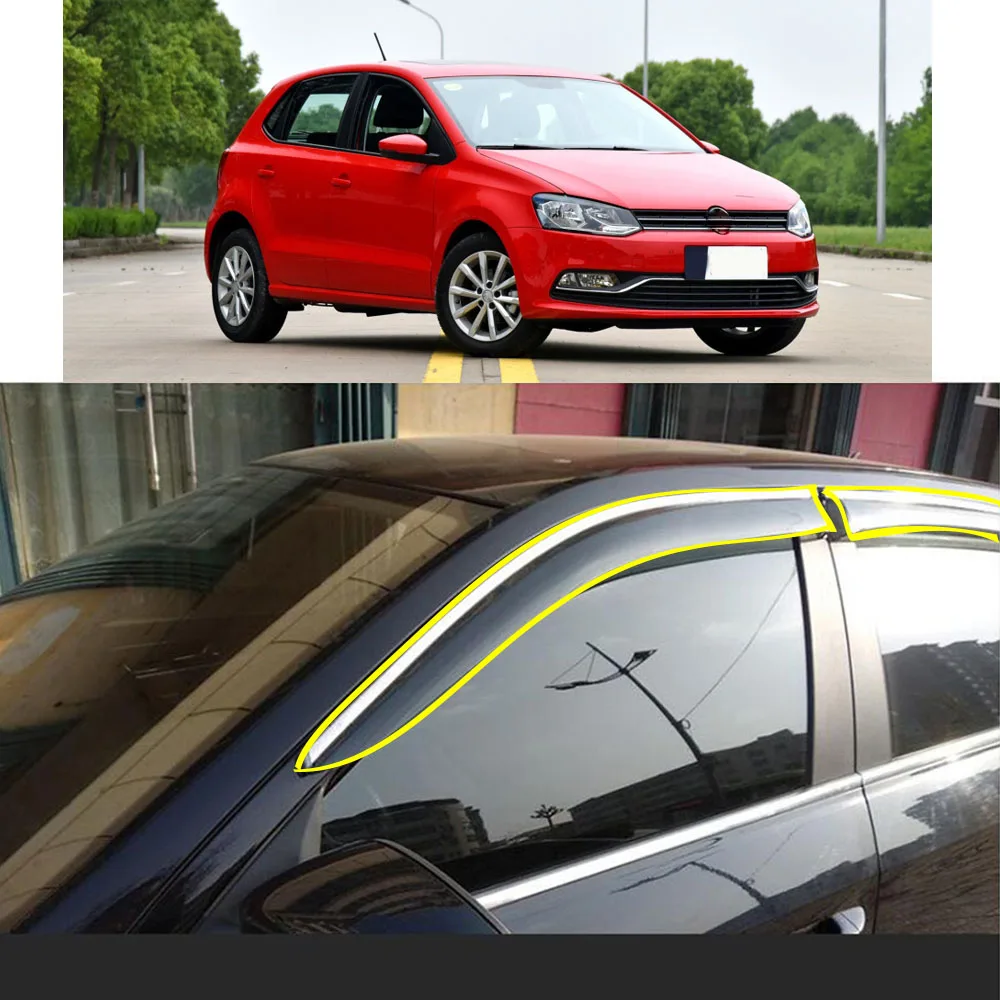 Sticker Window Glass Wind Visor Rain/Sun Guard Vent For VW Volkswagen Polo Hatchback 2011-2012 2013 2014 2015 2016 2017 2018
Sticker Window Glass Wind Visor Rain/Sun Guard Vent For VW Volkswagen Polo Hatchback 2011-2012 2013 2014 2015 2016 2017 2018