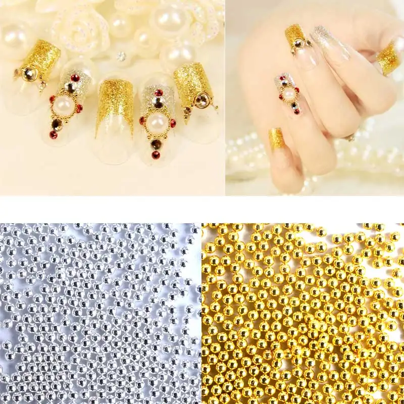 50g/pack New Gold Silver Metal Caviar Beads 3d Nail Art Decorations DIY Nail Accessories Manicure Tools
50g/pack New Gold Silver Metal Caviar Beads 3d Nail Art Decorations DIY Nail Accessories Manicure Tools