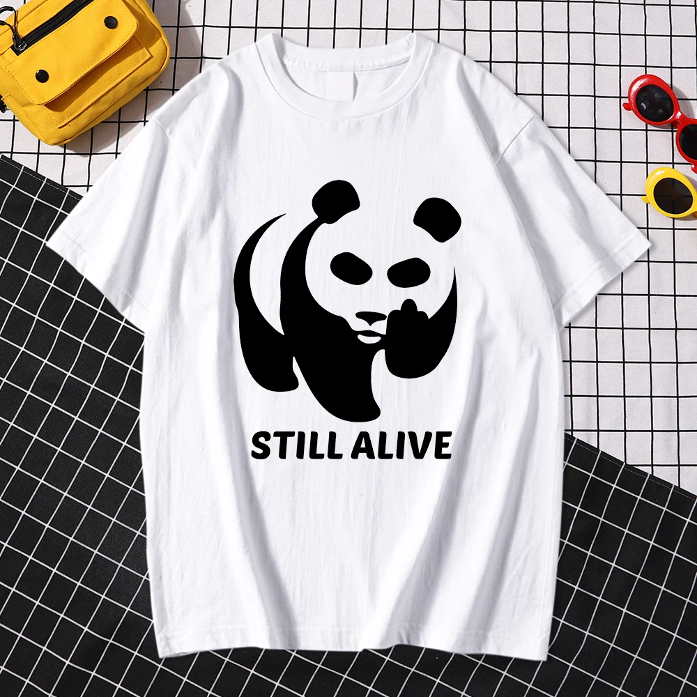 Kawaii Chinese Panda Still Alive Brand T Shirt Summer Cool Ptinted T Shirts Street Funny Short Sleeve Top Men Rock Tshirt Tee
Kawaii Chinese Panda Still Alive Brand T Shirt Summer Cool Ptinted T Shirts Street Funny Short Sleeve Top Men Rock Tshirt Tee