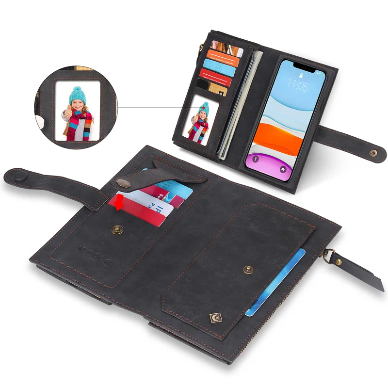 Multi-Function Zipper Flip Wallet Case for Samsung Galaxy S20 S10 S9 S8 Note 10 9 8 Ultra Plus Leather Case Protect Cover
Multi-Function Zipper Flip Wallet Case for Samsung Galaxy S20 S10 S9 S8 Note 10 9 8 Ultra Plus Leather Case Protect Cover
