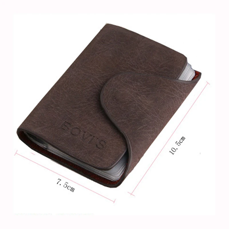 Vintage Credit Card Holder Top PU Leather 20 Card Slot Business ID Card Holder Classical styleMen Card Wallet Wallet Rfid
Vintage Credit Card Holder Top PU Leather 20 Card Slot Business ID Card Holder Classical styleMen Card Wallet Wallet Rfid