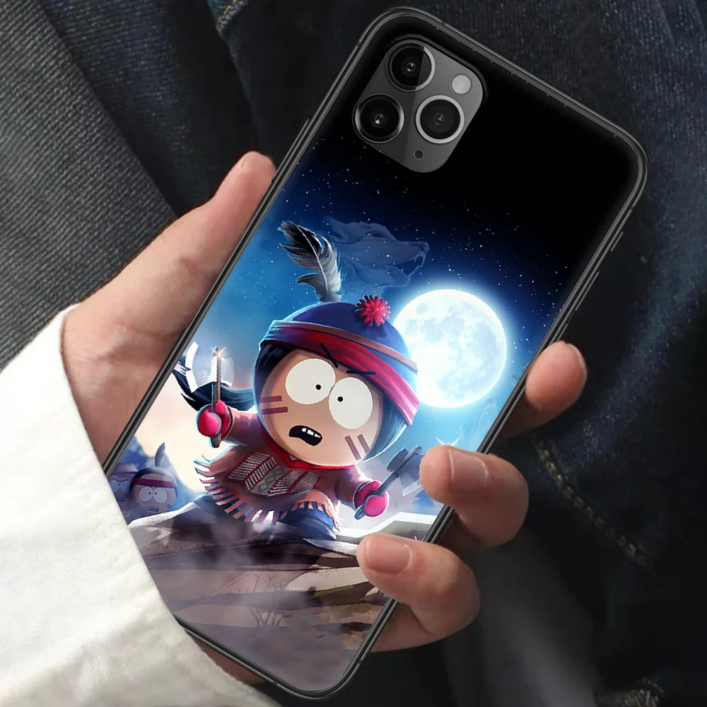 South-Park Phone Case For Iphone 11 12 Mini PRO XR X XS MAX 6 6s 7 8 Plus 5 5s SE 2020 black Shell 3D Funda Soft Hoesjes Luxury
South-Park Phone Case For Iphone 11 12 Mini PRO XR X XS MAX 6 6s 7 8 Plus 5 5s SE 2020 black Shell 3D Funda Soft Hoesjes Luxury