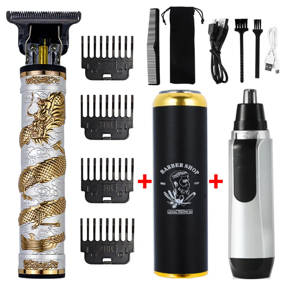 T9 Electric Hair Clipper New Hair Trimmer Professional Shaver Trimmer For Men Barber Hair Cutting Machine Nose hair trimmer
T9 Electric Hair Clipper New Hair Trimmer Professional Shaver Trimmer For Men Barber Hair Cutting Machine Nose hair trimmer