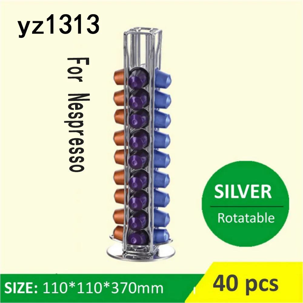 Coffee Storage Nespresso Rotatable Coffee Capsule Shelf Capsule Storage Shelf Storage Shelf Display Stand Stainless Steel
Coffee Storage Nespresso Rotatable Coffee Capsule Shelf Capsule Storage Shelf Storage Shelf Display Stand Stainless Steel