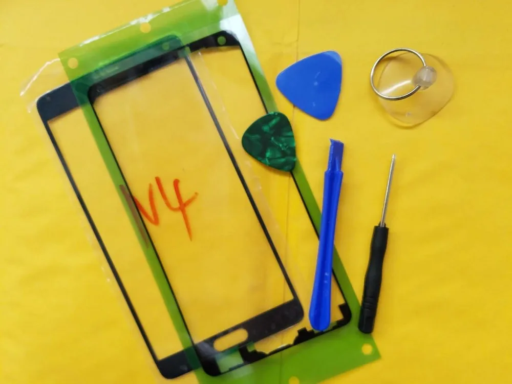 Replacement LCD Touch Screen Front Glass Outer Lens For Samsung Note4 N9100 N910F + Adhesive tools
Replacement LCD Touch Screen Front Glass Outer Lens For Samsung Note4 N9100 N910F + Adhesive tools