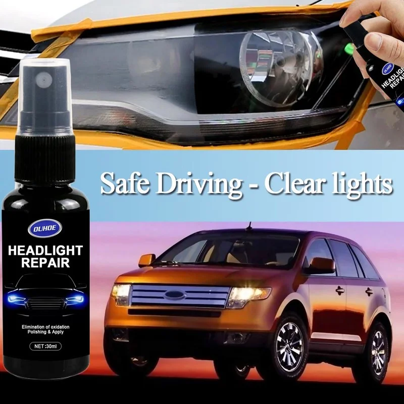 Car Headlight Repair Fluid Polishing Agent Scratch Remover Headlight Renewal Polish Maintenance Liquid Kit Auto Accessories
Car Headlight Repair Fluid Polishing Agent Scratch Remover Headlight Renewal Polish Maintenance Liquid Kit Auto Accessories