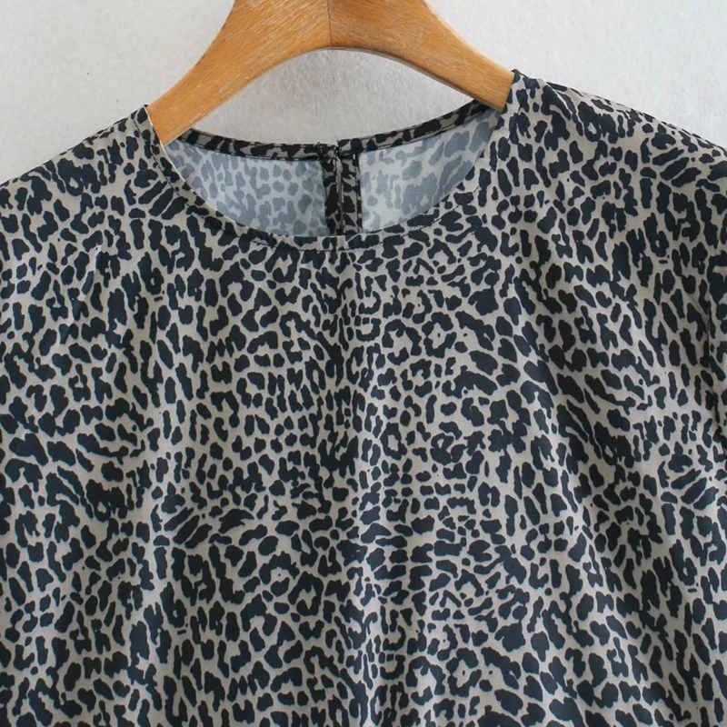 Za 2020 Fashion Vintage Women Dress Leopard Print Mini Dresses Long Sleeve Ruffles O-Neck Vestidos Mujer
Za 2020 Fashion Vintage Women Dress Leopard Print Mini Dresses Long Sleeve Ruffles O-Neck Vestidos Mujer