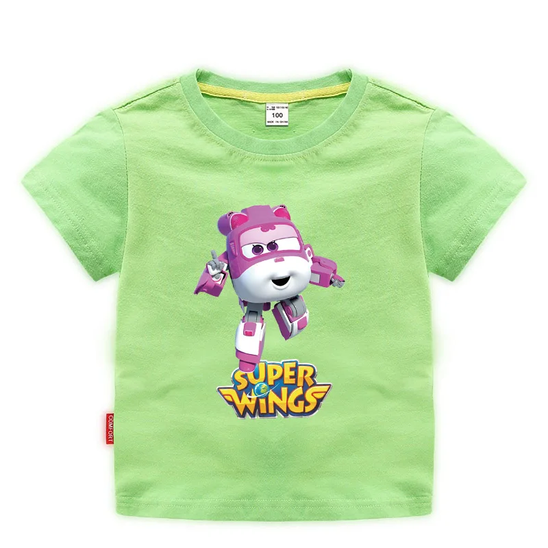 2-10Years Baby Girls Tshirt Short Sleeve Costume Super Wings T shirt Kids Summer Tops Girls Tshirt Toddler Casual Clothes
2-10Years Baby Girls Tshirt Short Sleeve Costume Super Wings T shirt Kids Summer Tops Girls Tshirt Toddler Casual Clothes